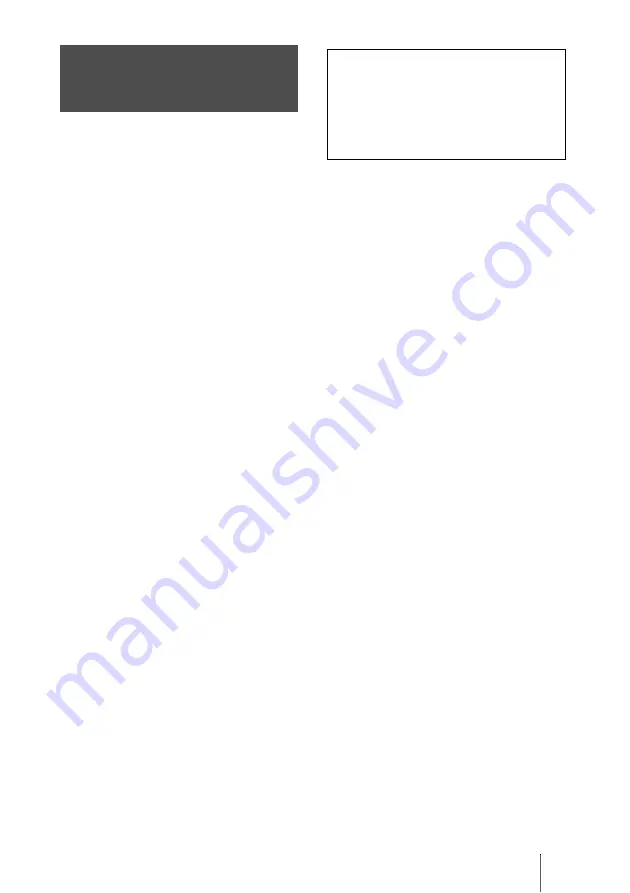 Sony VPLGH10 Operating Instructions Manual Download Page 153