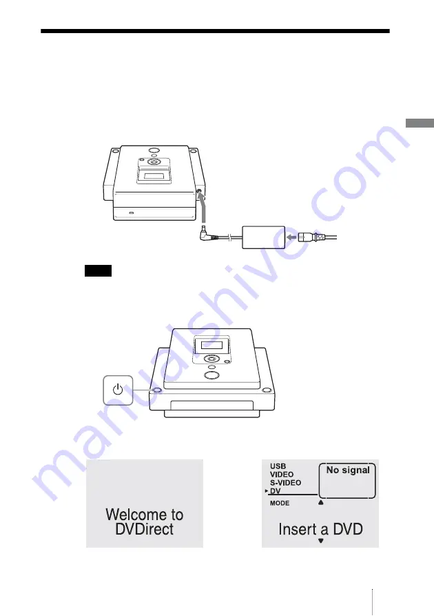 Sony VRD-VC30 Operating Instructions Manual Download Page 13