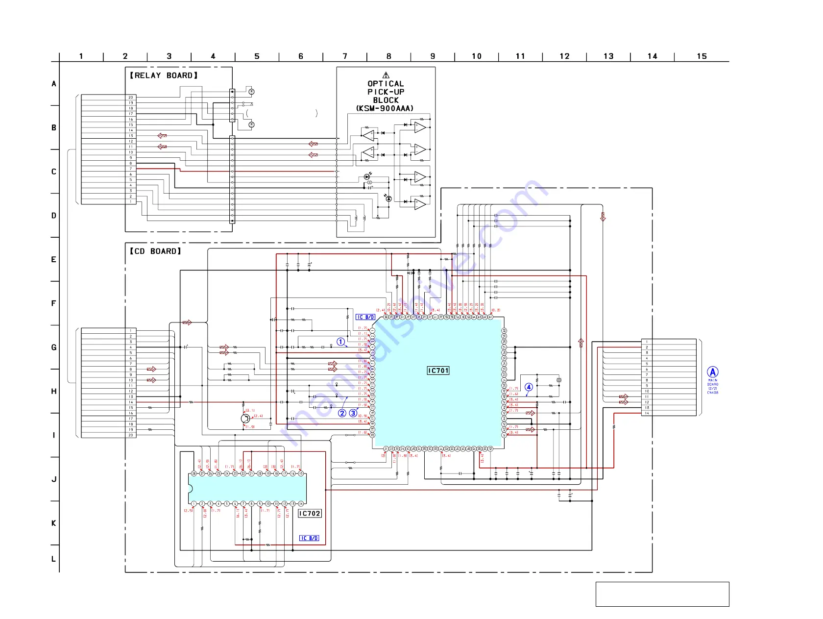 Sony Walkman ICF-CD553RM Service Manual Download Page 19