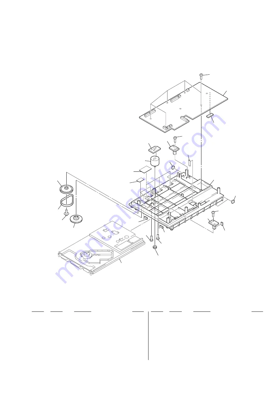 Sony Walkman ICF-CD553RM Service Manual Download Page 37