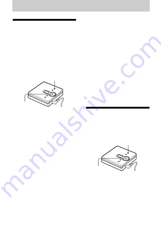 Sony Walkman MZ-E310 Operating Instructions Manual Download Page 54