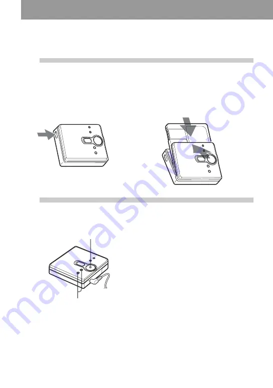 Sony Walkman MZ-E310 Operating Instructions Manual Download Page 96