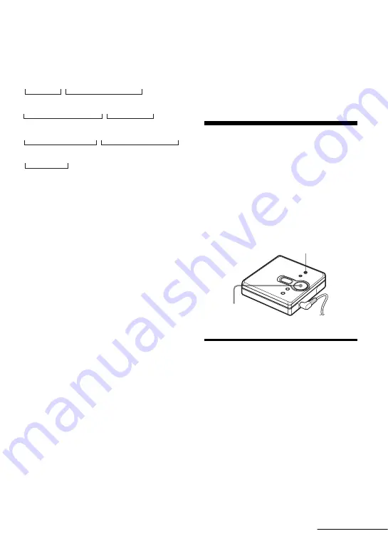 Sony Walkman MZ-E310 Operating Instructions Manual Download Page 237