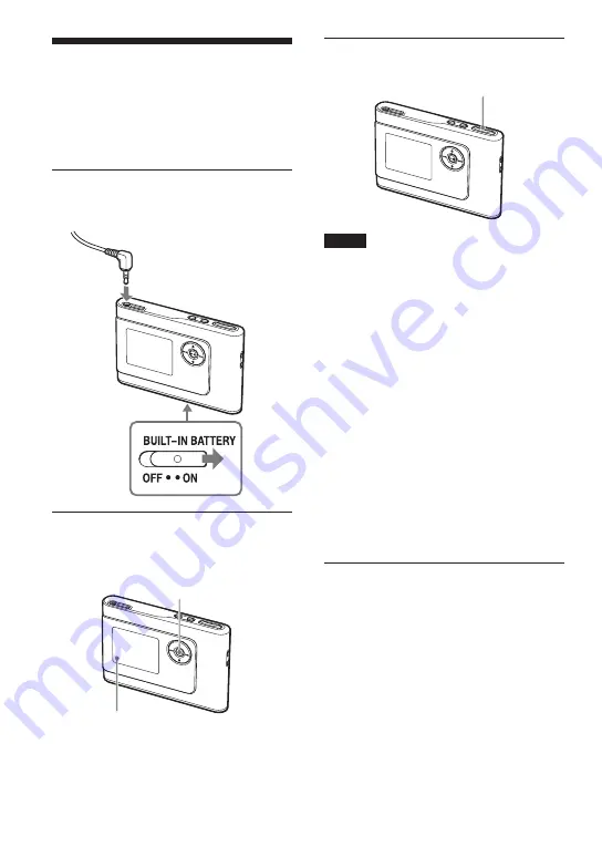 Sony Walkman NW-HD1 Operating Instructions Manual Download Page 19