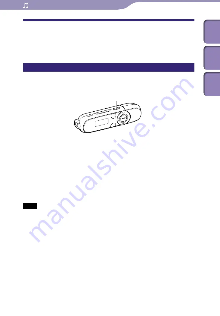 Sony Walkman NWZ-B142 Operation Manual Download Page 29