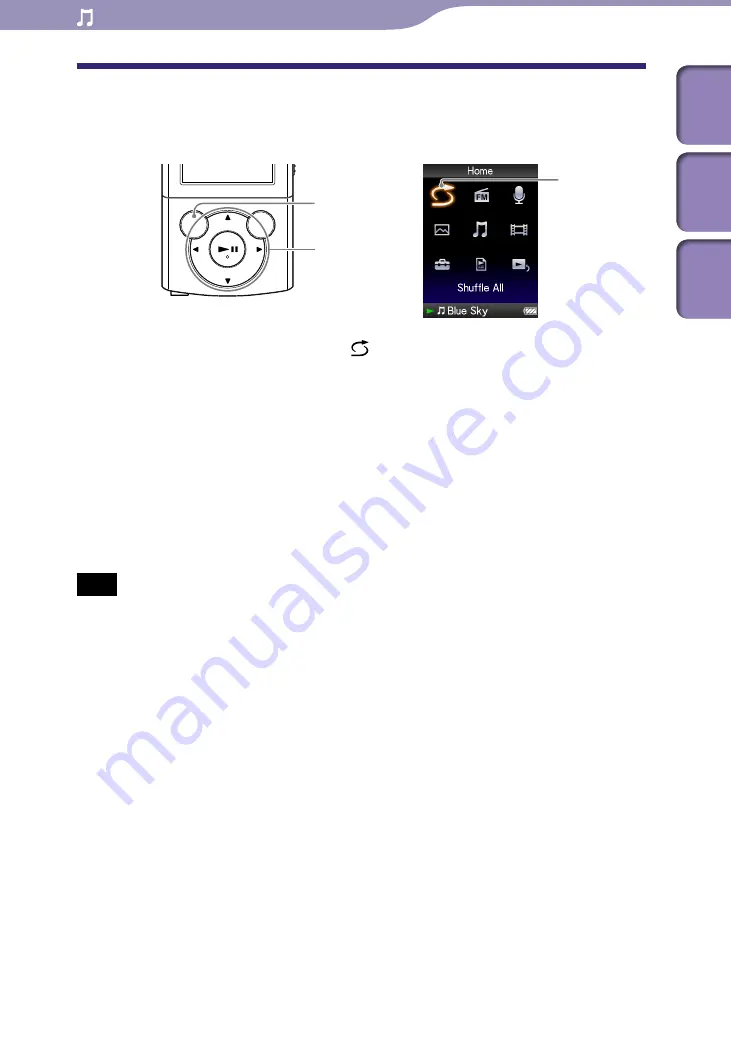 Sony Walkman NWZ-E443 Operation Manual Download Page 40