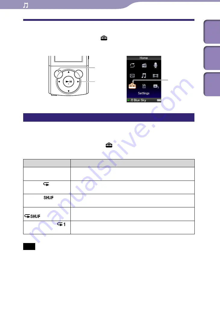 Sony Walkman NWZ-E443 Operation Manual Download Page 45