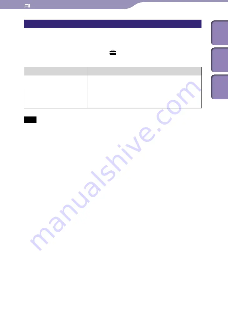 Sony Walkman NWZ-E443 Operation Manual Download Page 56