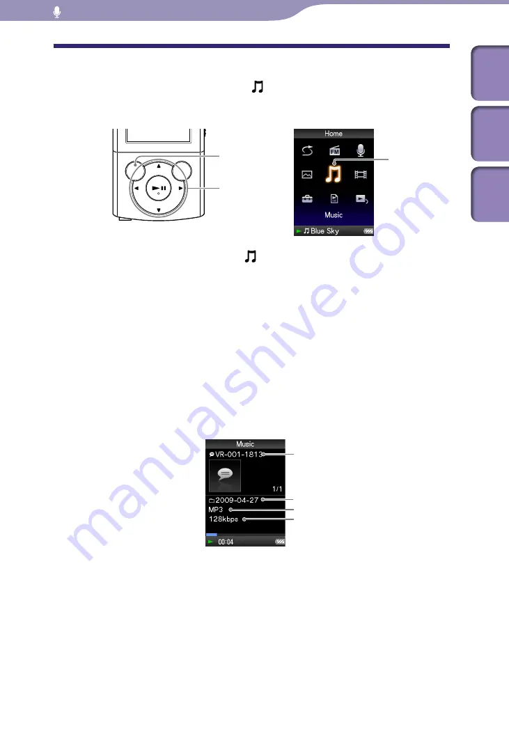 Sony Walkman NWZ-E443 Operation Manual Download Page 79