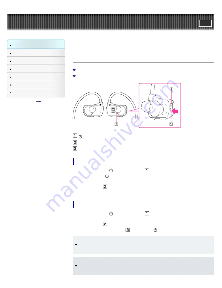 Sony Walkman NWZ-W273S Help Manual Download Page 28