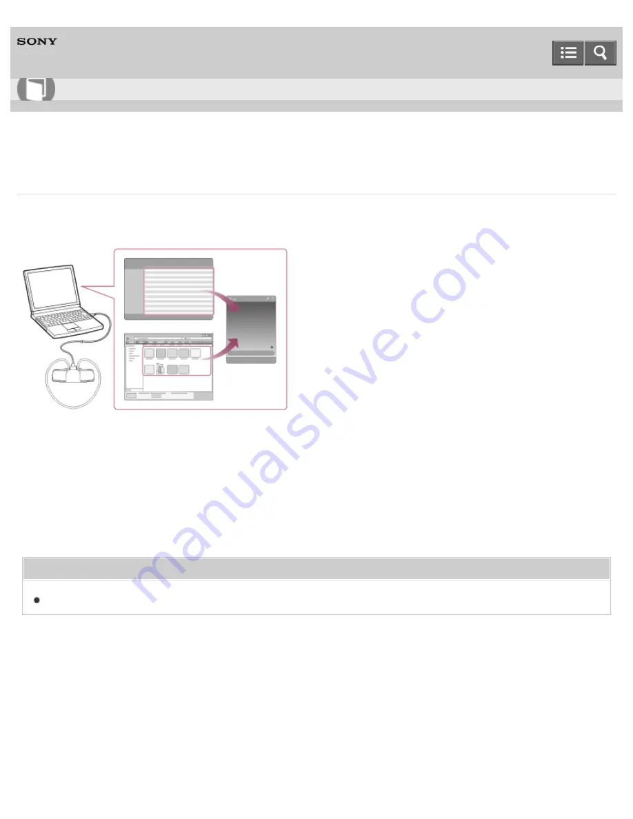 Sony Walkman NWZ-WS613 Help Manual Download Page 128