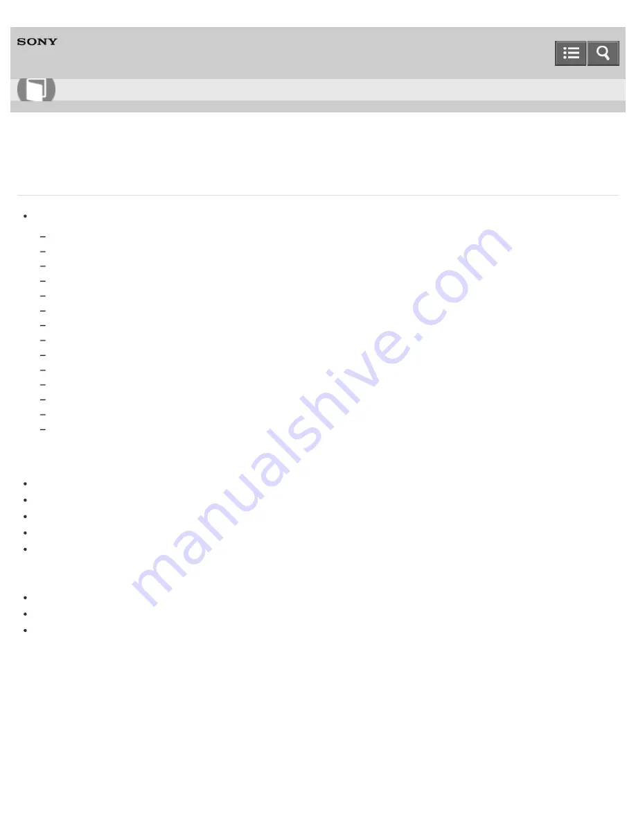 Sony Walkman NWZ-WS613 Help Manual Download Page 199