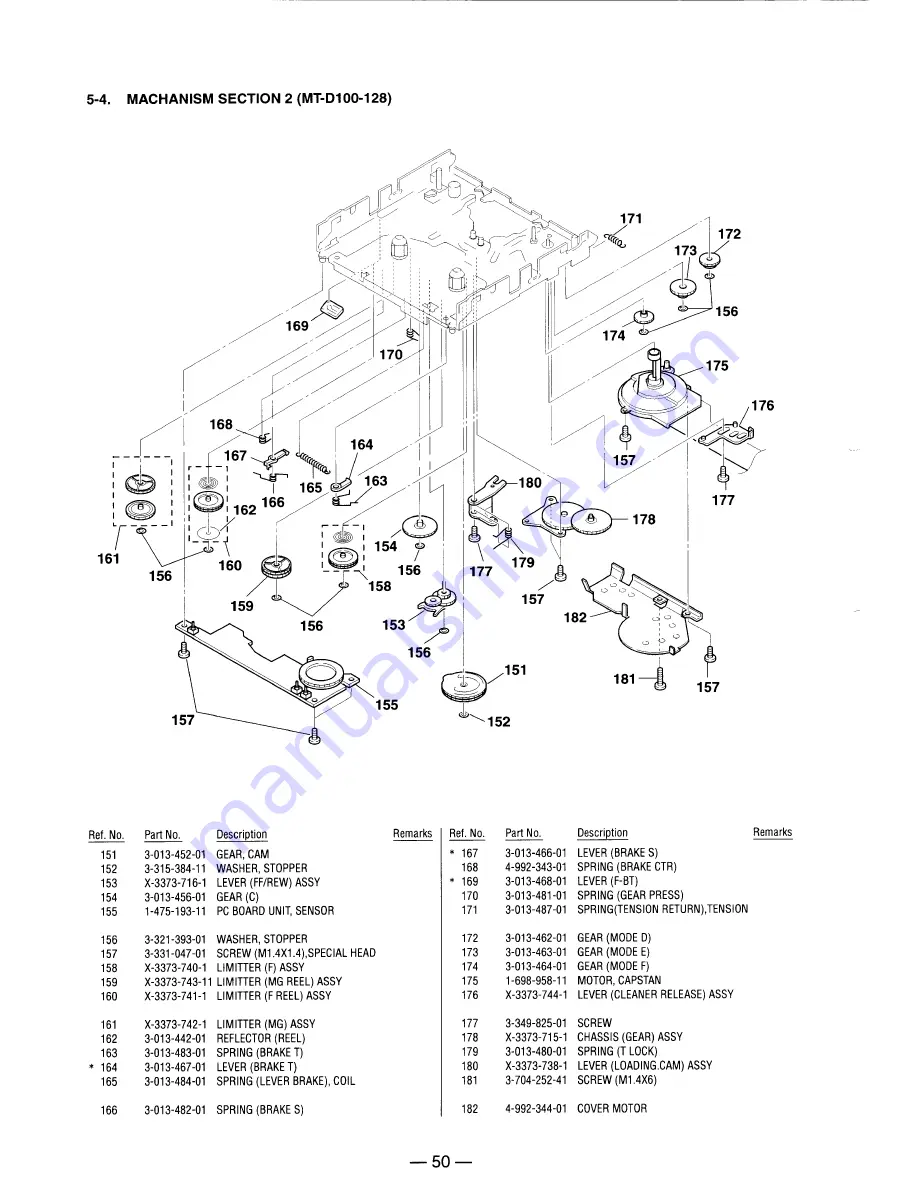 Sony Walkman TCD-D100 Service Manual Download Page 34