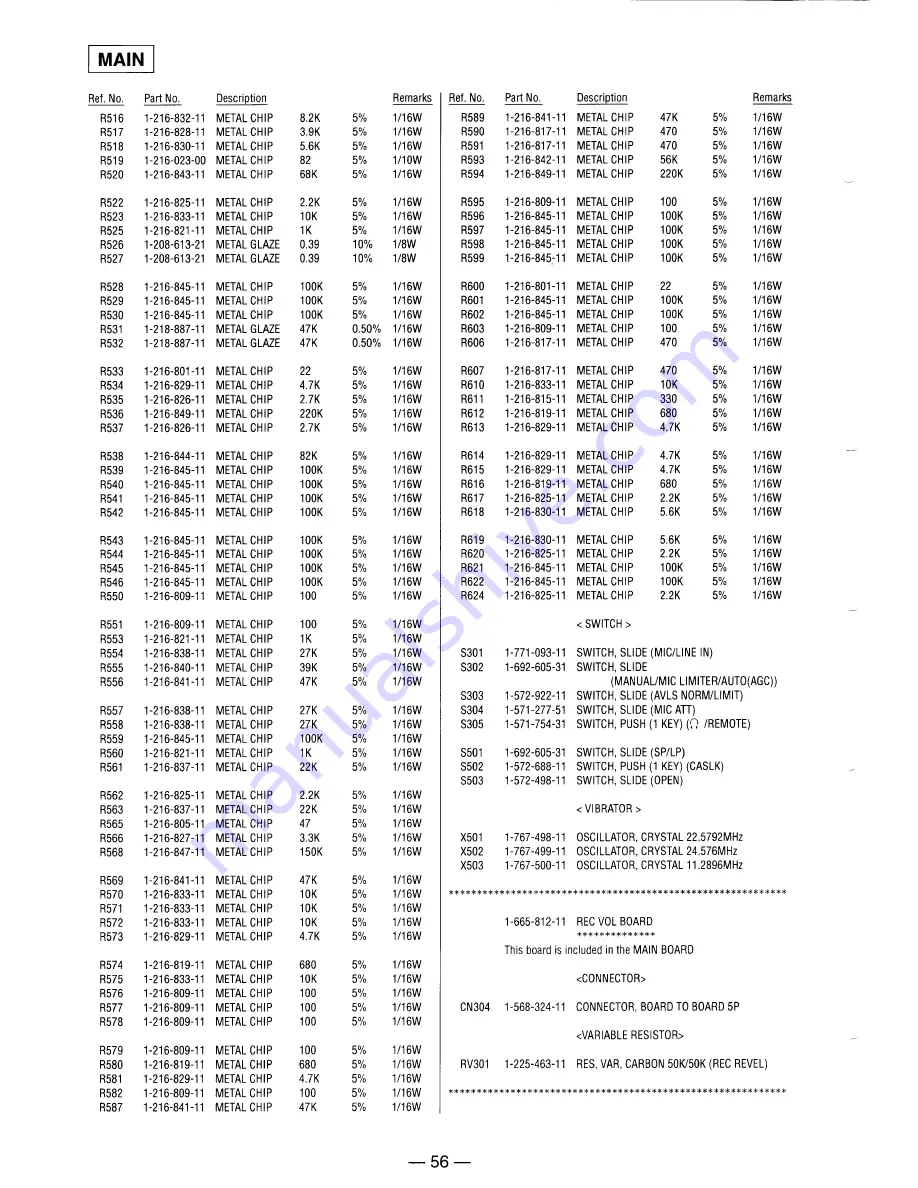 Sony Walkman TCD-D100 Service Manual Download Page 40