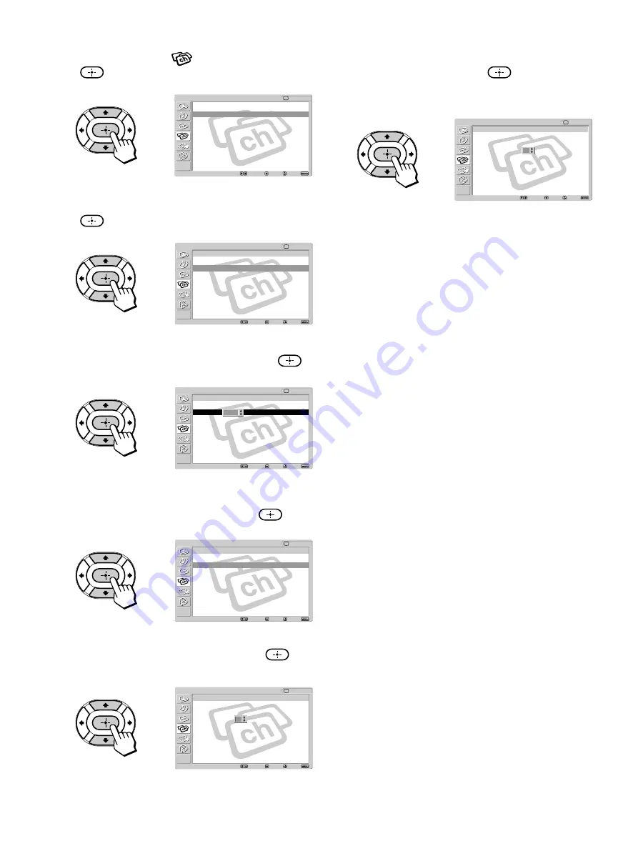 Sony WEGA KE-42M1 Operating Instructions Manual Download Page 56