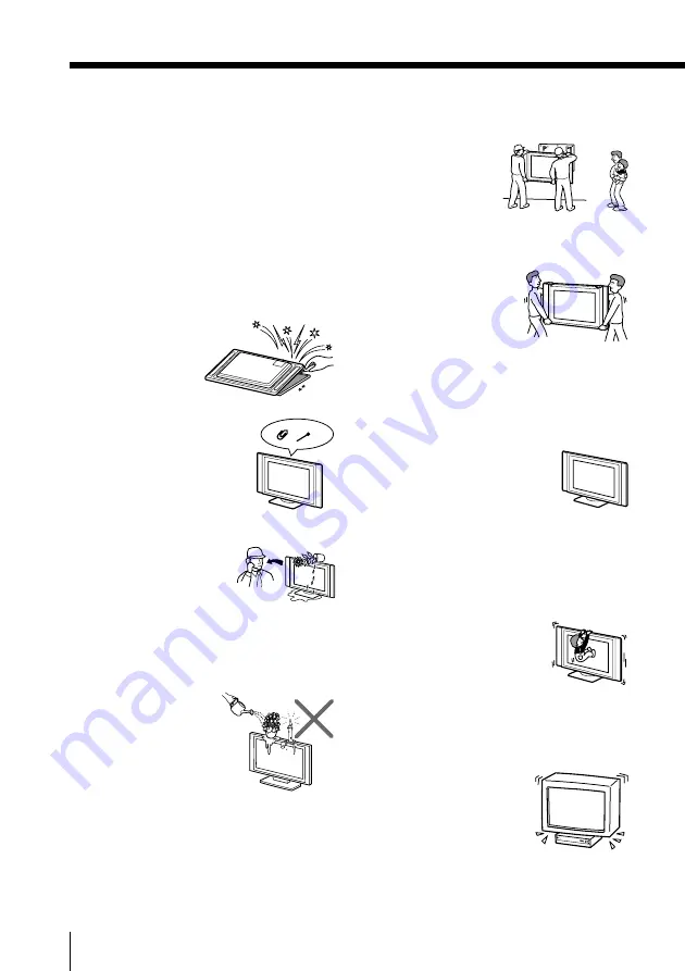 Sony Wega KE-MR50 Operating Instructions Manual Download Page 4