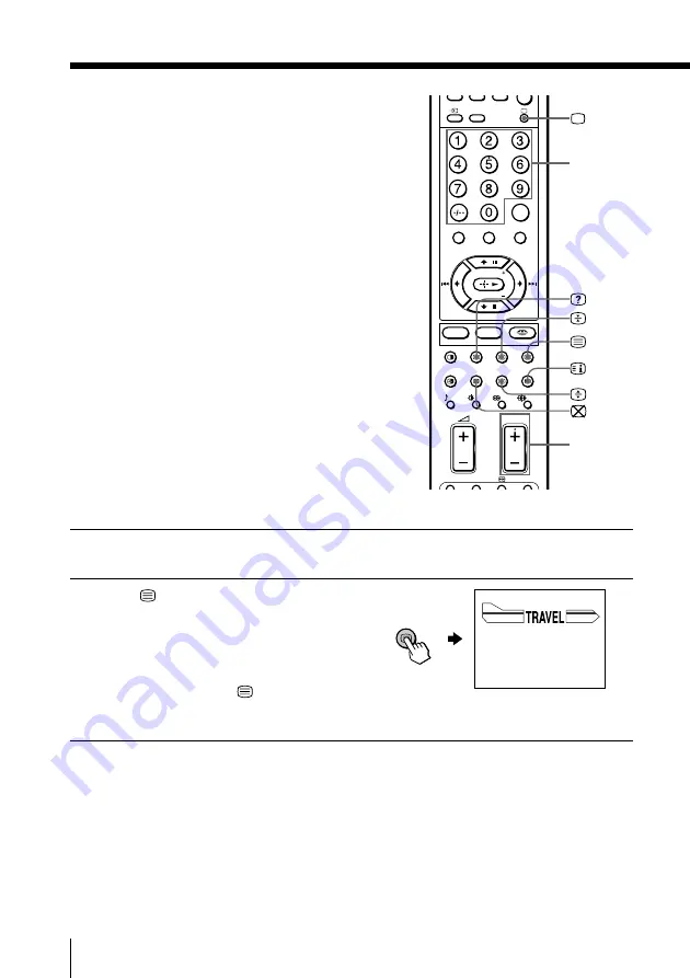 Sony Wega KE-MR50 Operating Instructions Manual Download Page 40