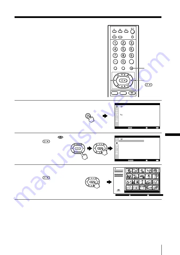 Sony Wega KE-MR50 Operating Instructions Manual Download Page 87