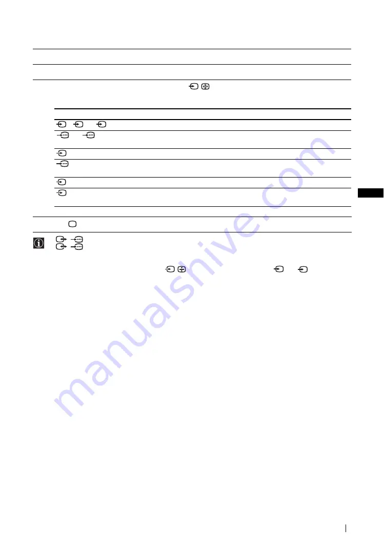 Sony Wega KE-P37M1 Operating Instructions Manual Download Page 45