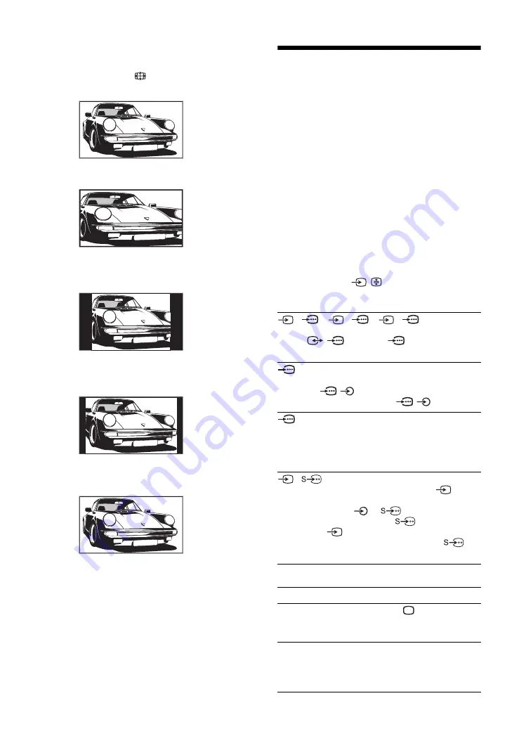 Sony WEGA KE-V42A10E Operating Instructions Manual Download Page 58