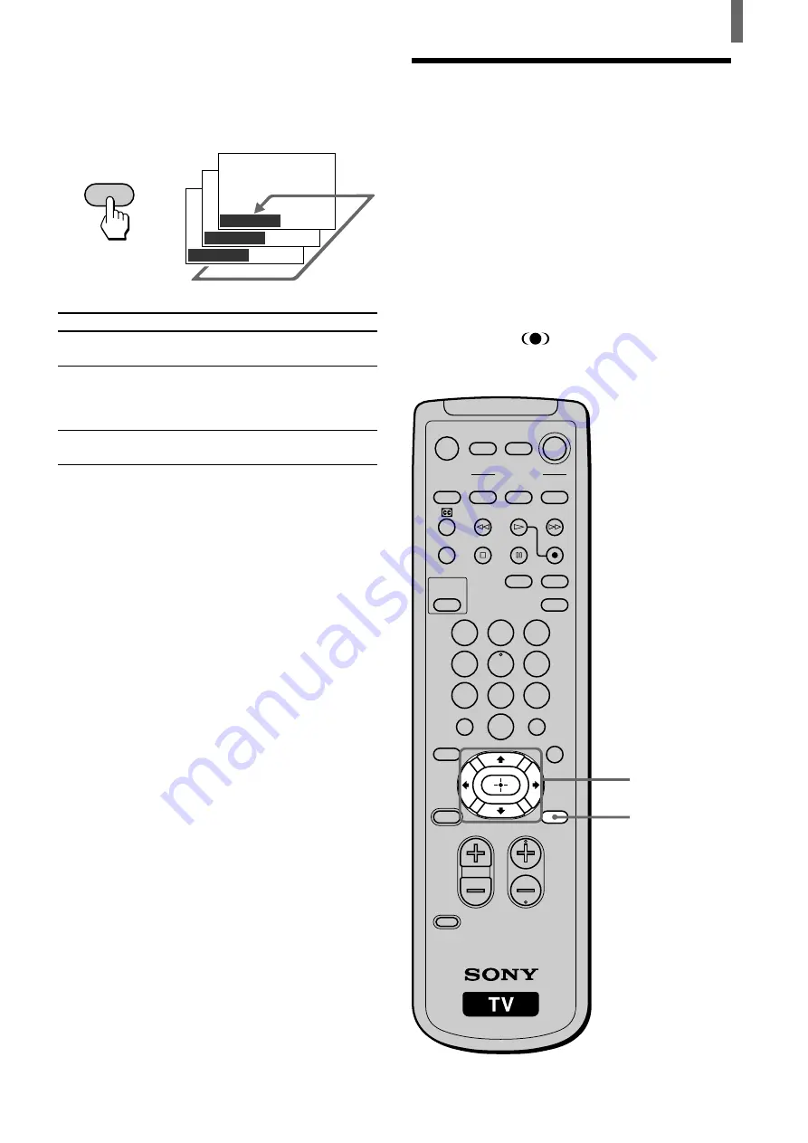 Sony WEGA KLV-23HR1 Скачать руководство пользователя страница 25