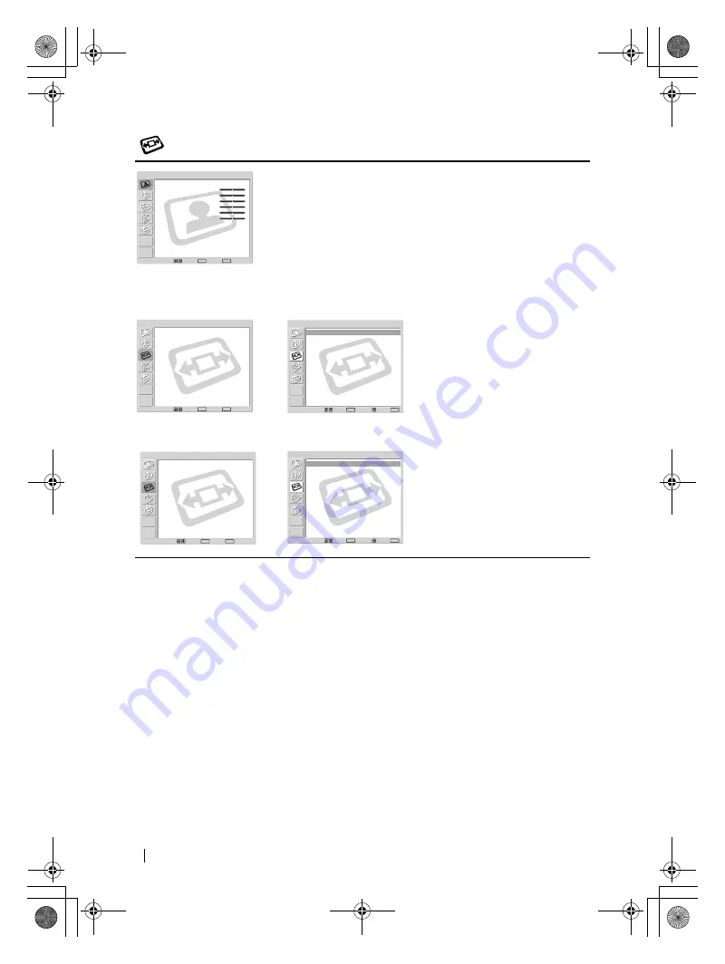 Sony WEGA KLV-HG26M1 Quick Start Manual Download Page 38