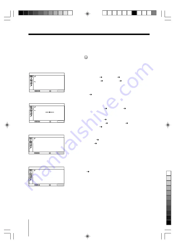 Sony Wega KP-FR43 Скачать руководство пользователя страница 119