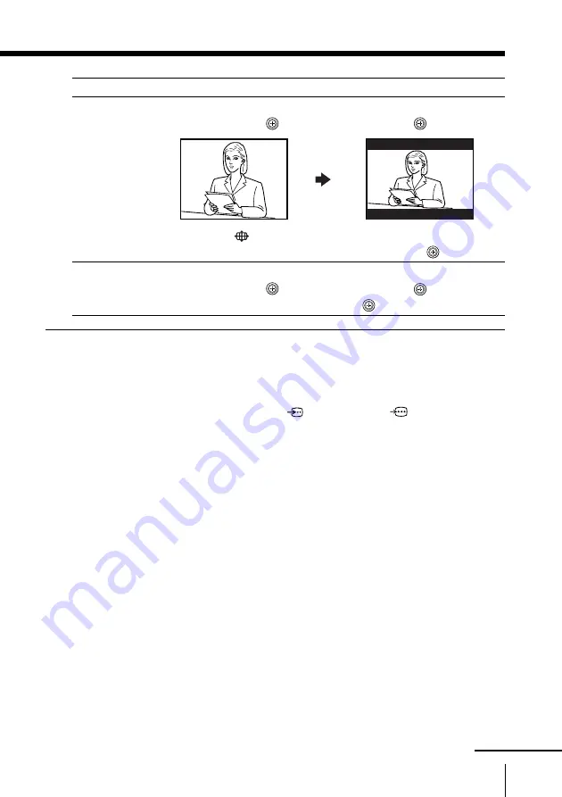 Sony WEGA KP-FX43 Operating Instructions Manual Download Page 205