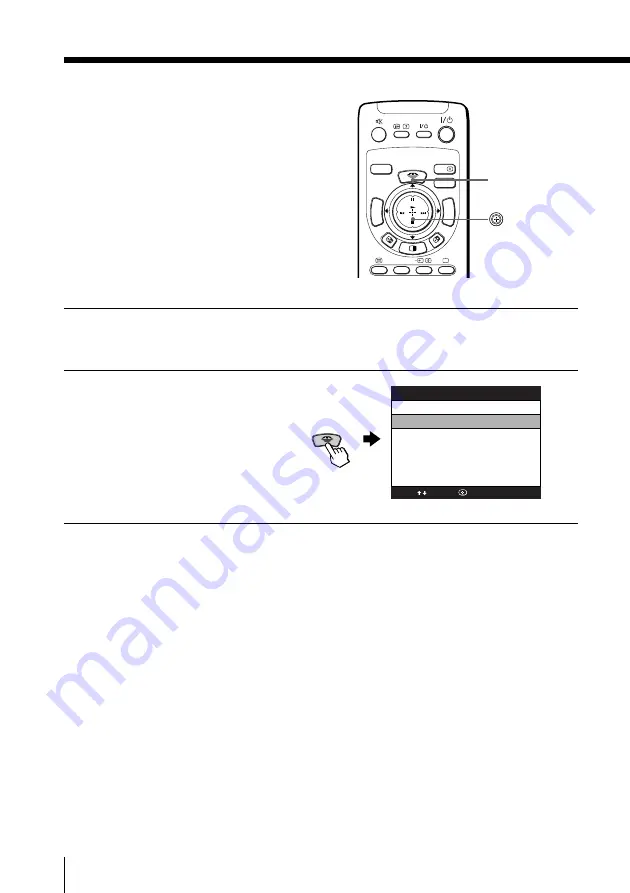 Sony Wega KV-HS29 Operating Manual Download Page 38