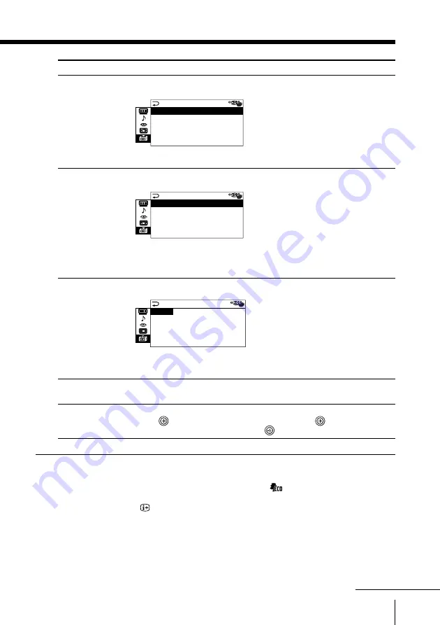 Sony Wega KV-HS29 Operating Manual Download Page 55