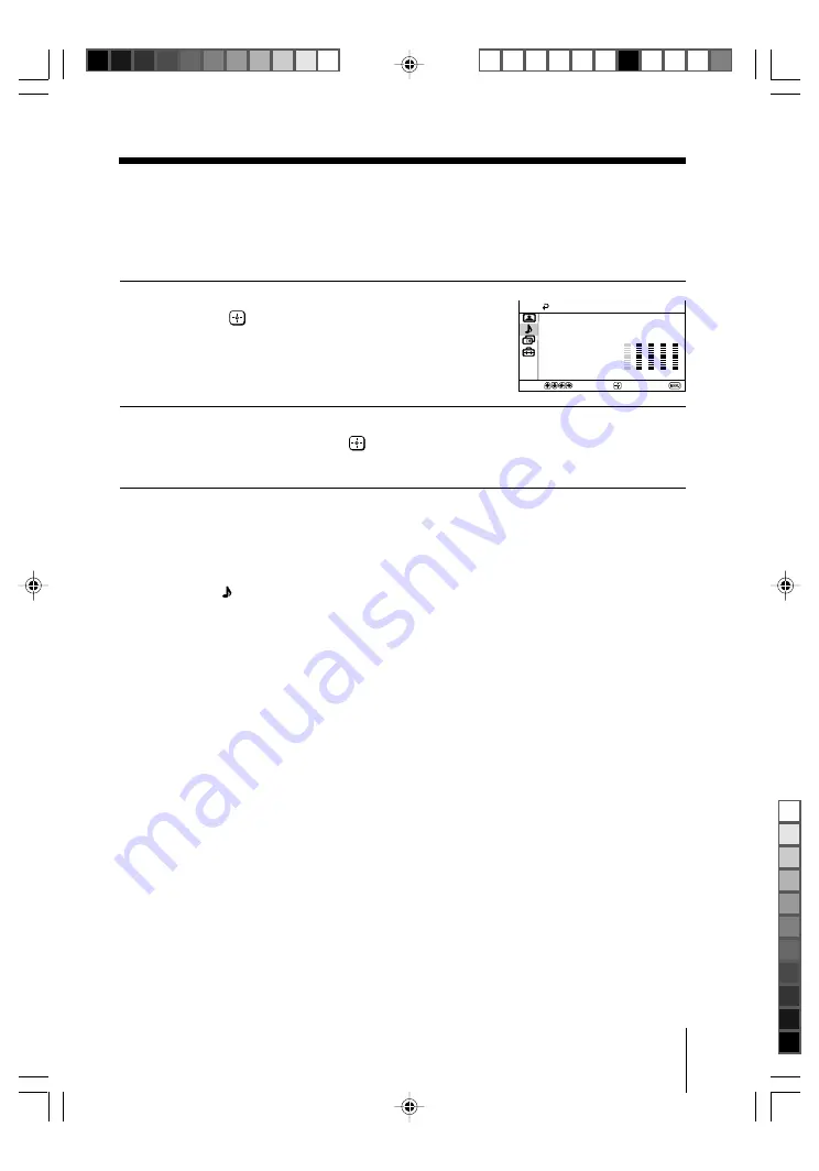 Sony Wega KV-SW34 Operating Instructions Manual Download Page 19