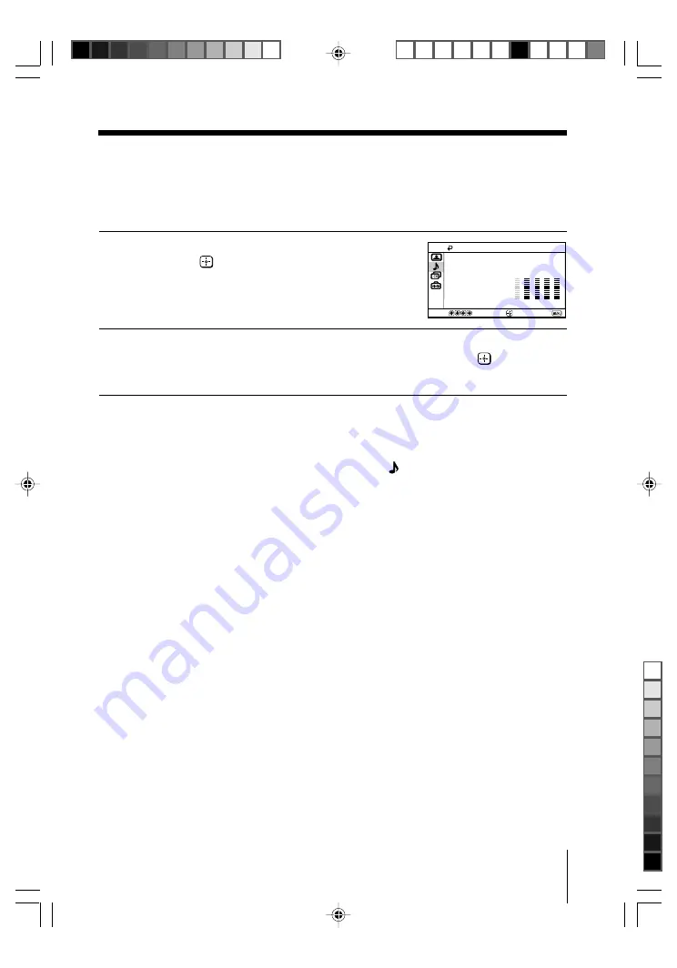 Sony Wega KV-SW34 Operating Instructions Manual Download Page 46