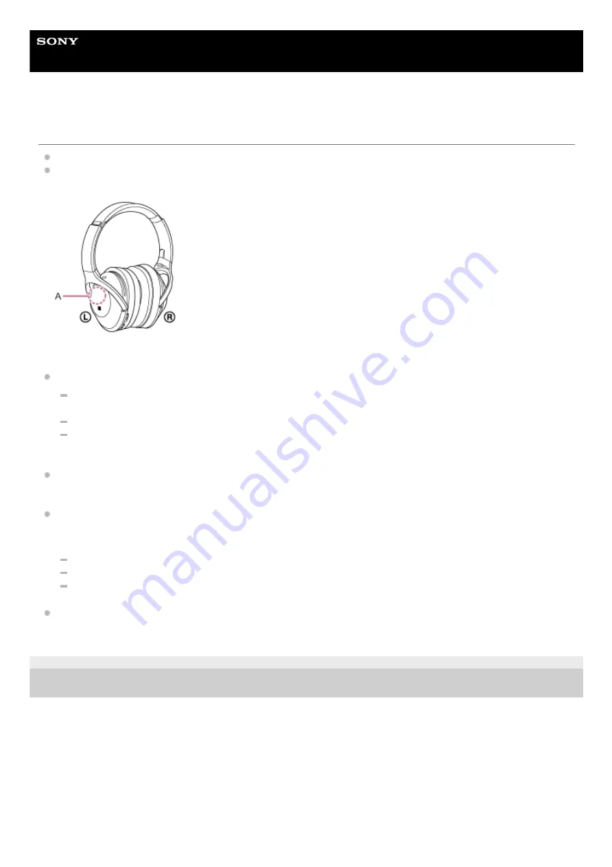 Sony WH-1000XM2 Help Manual Download Page 111