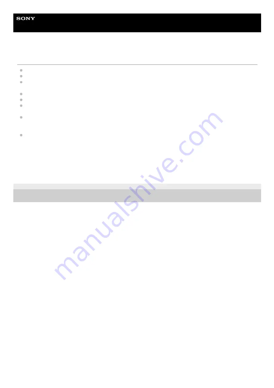 Sony WH-1000XM3 Help Manual Download Page 118