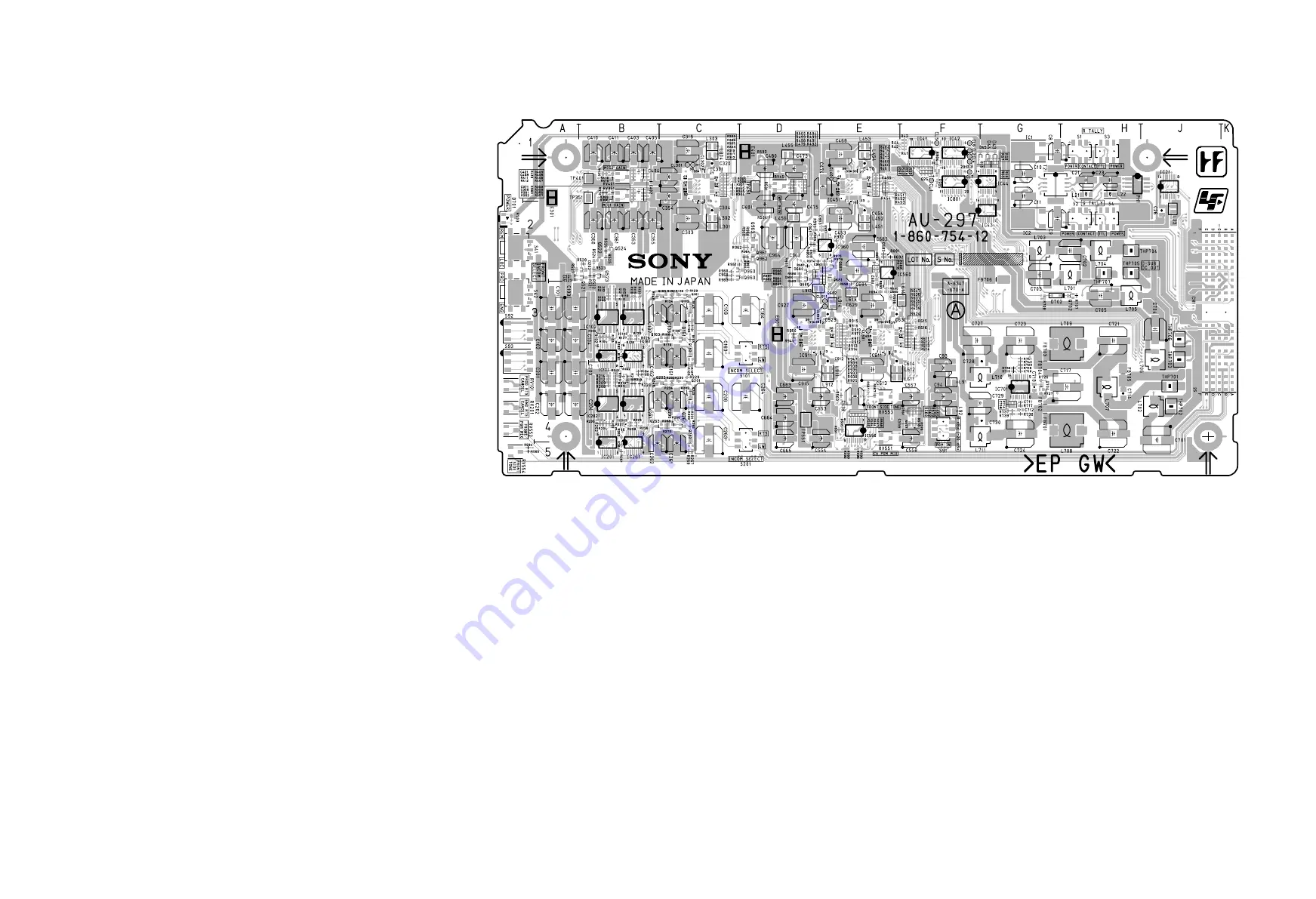 Sony WLL-RX55 Maintenance Manual Download Page 206