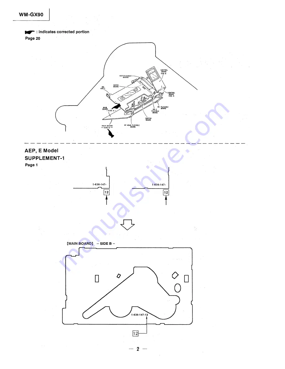 Sony WM-GX90 Service Manual Download Page 39