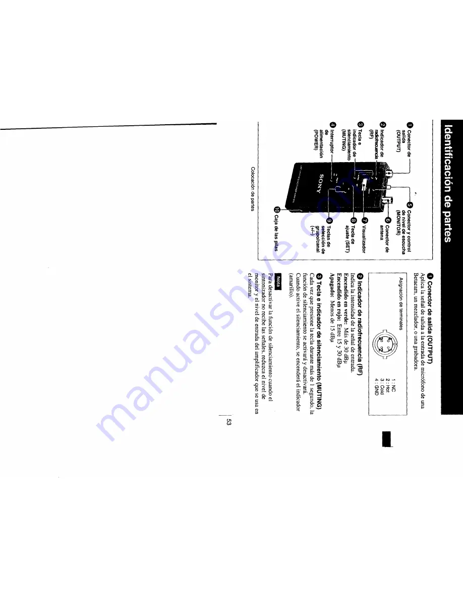 Sony WRR-810A Скачать руководство пользователя страница 55