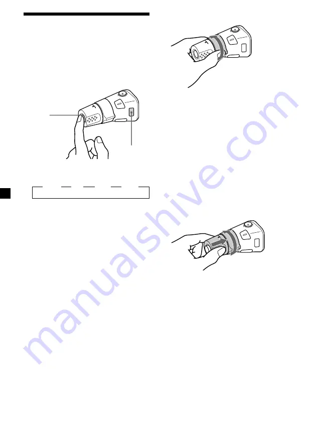 Sony WX-C5000 Operating Instructions Manual Download Page 36