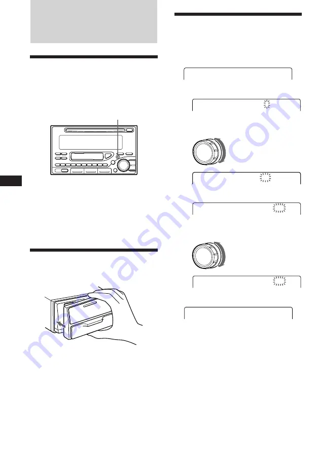 Sony WX-C770 Operating Instructions Manual Download Page 6