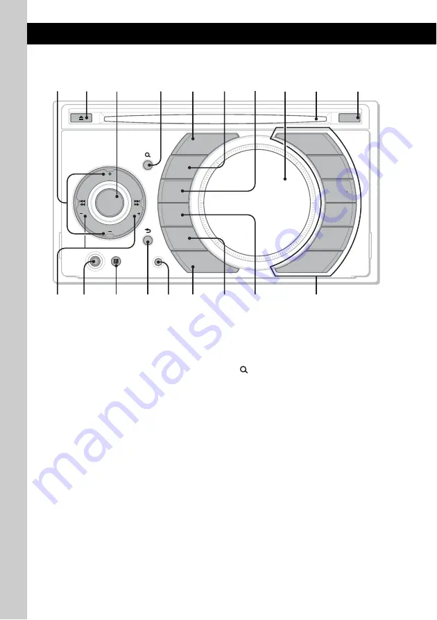 Sony WX-GT77UI - Radio / CD Operating Instructions Manual Download Page 8