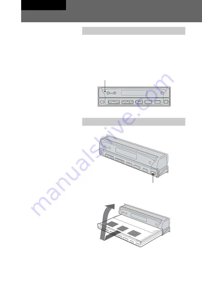 Sony XA-V7W Operating Instructions Manual Download Page 6