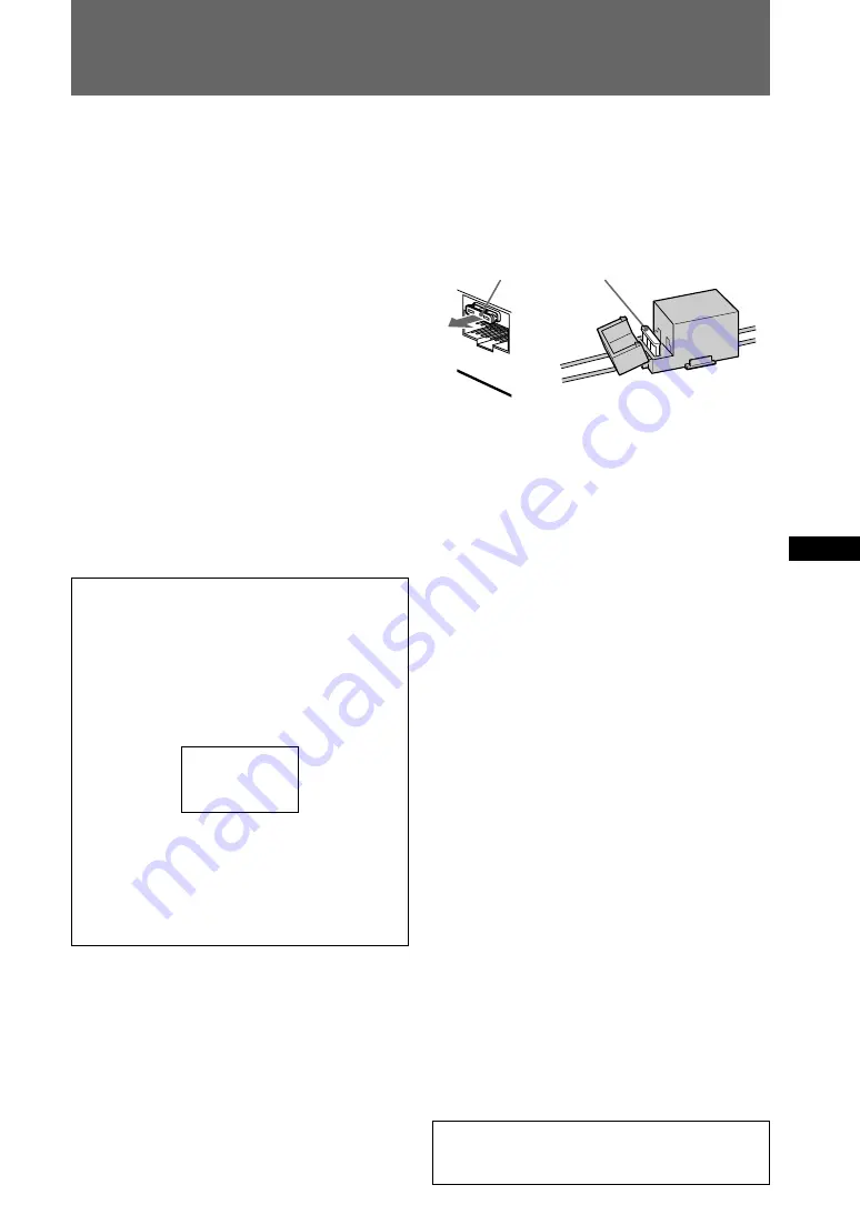 Sony XA-V7W Operating Instructions Manual Download Page 57