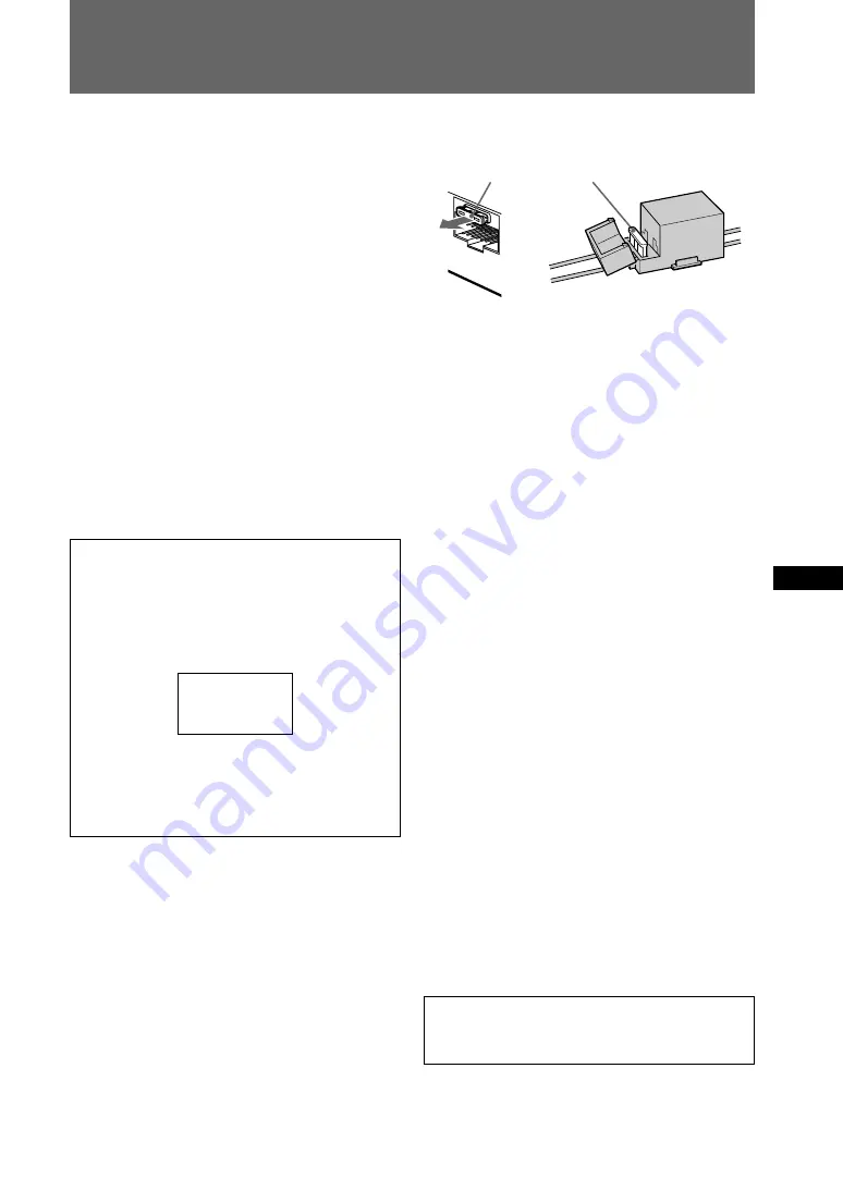 Sony XA-V7W Operating Instructions Manual Download Page 109