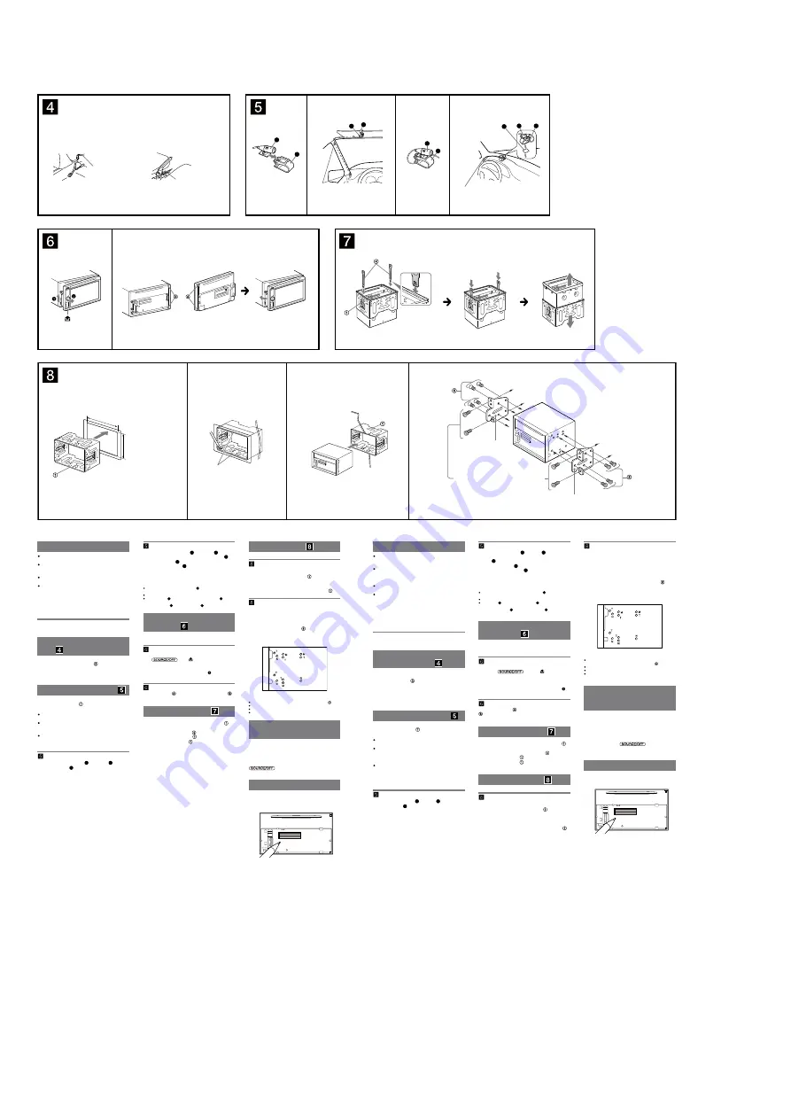 Sony XAV-601BT Service Manual Download Page 14