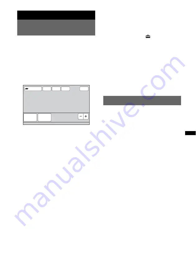 Sony XAV-63 Operating Instructions Manual Download Page 53