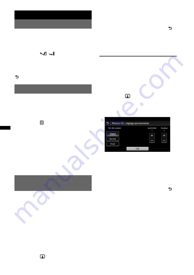 Sony XAV-701HD Operating Instructions Manual Download Page 122