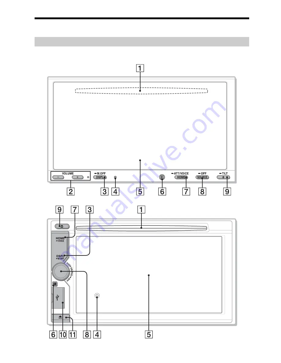 Sony XAV-712HD Operating Instructions Manual Download Page 5