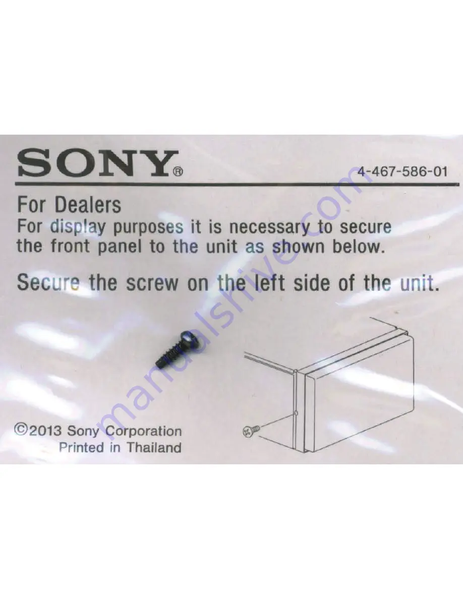 Sony XAV-712HD Operating Instructions Manual Download Page 55