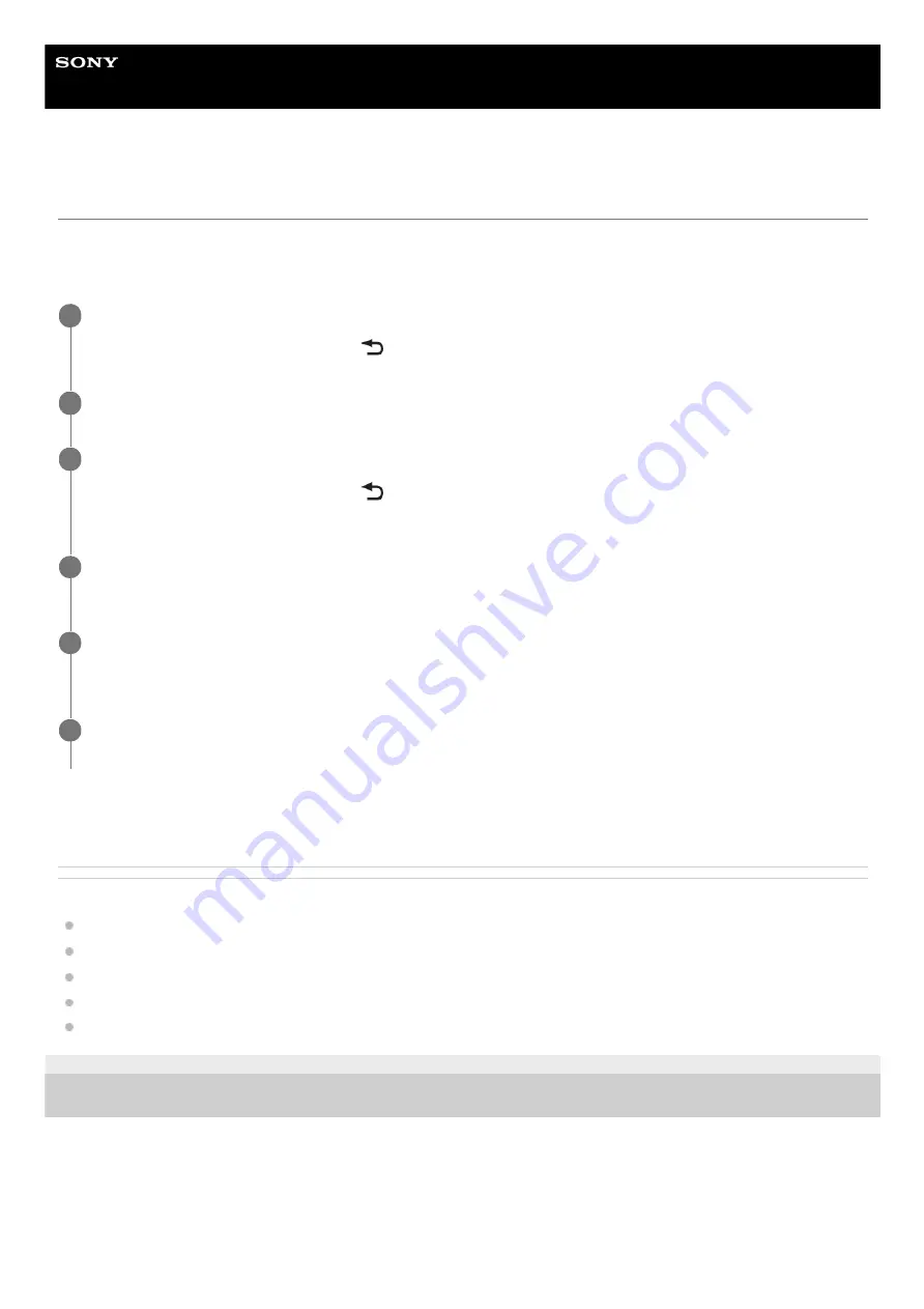 Sony XAV-9500ES Help Manual Download Page 13