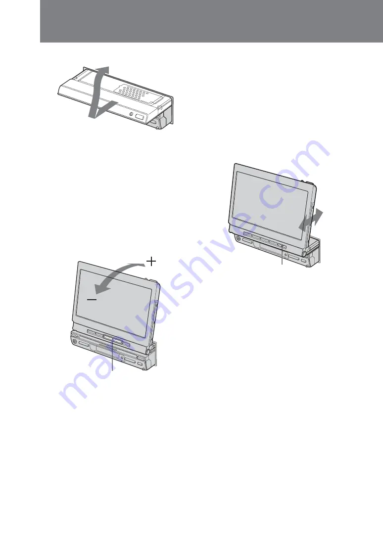 Sony XAV-A1 - Av Center Operating Instructions Manual Download Page 70